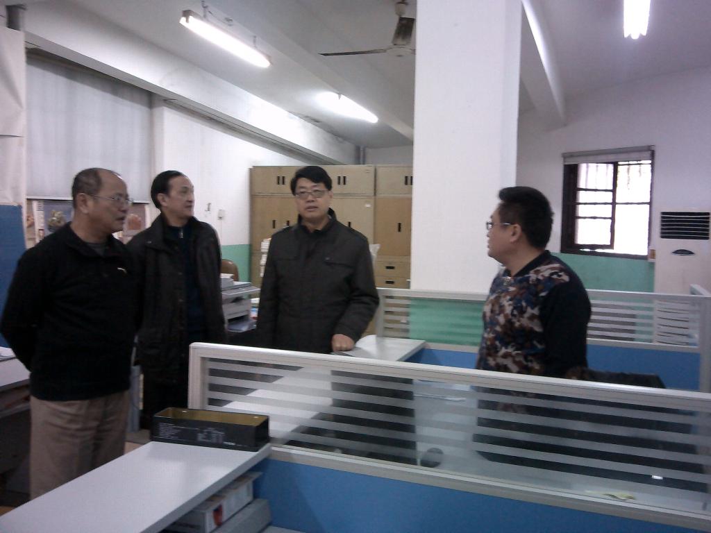 调研招生办学现场