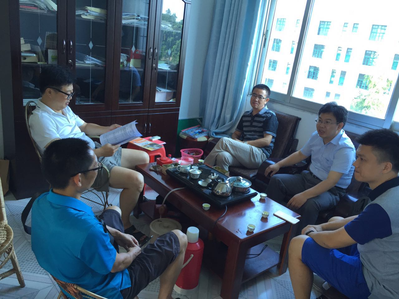 与永安电大、永安职专、三明第二高级技工学校洽谈联合办学项目